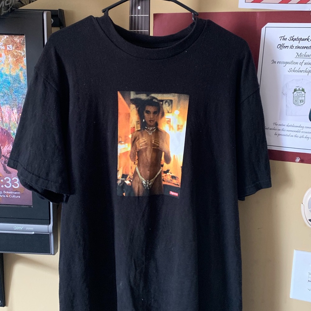 Supreme Nan Goldin Tee Black